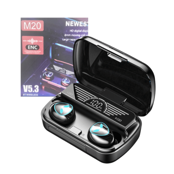 Fone de Ouvido Intra Auricular Bluetooth com Case de Carregamento LED Altomex M20