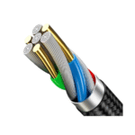 Cabo de dados Lightning 5.0A Cabo de 1 Metro Eletromex EL-3125-5G - Imagem 4