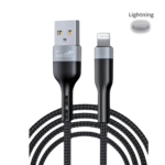 Cabo de dados Lightning 5.0A Cabo de 1 Metro Eletromex EL-3125-5G - Imagem 2