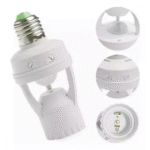 Sensor de Presença Lâmpada Luz Iluminação Bocal 360 Soquete E27 Fotocélula GYD / KA-9865