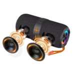 Caixa de Som Bluetooth Portátil LED 100W Prova D'agua Eletromex EL-1096 - Imagem 3