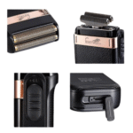 Barbeador Elétrico Profissional Shaver Aparador de Pelos Recarregável Bivolt Eletromex EL-5109 - Imagem 5