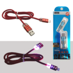 Cabo de dados Lightning IOS 3.1A com LED CBO-8057-IOS