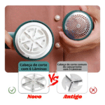 Removedor Pelos Fiapos Roupas Papa Bolinha Elétrico Sem Fio Rohs MD-MQ927 - Imagem 6