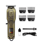 Máquina Aparador de Pêlo Cabelo Barba Profissional Com Display Digital BARBEIRO Altomex AL-2928 - Imagem 2