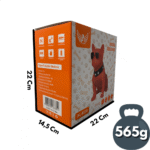 Caixa De Som Em Formato De Buldogue Grande AL-8335 (***DISPONÍVEL SOMENTE NA COR VERMELHO) - Imagem 5
