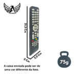 Controle Remoto Compatível TV Smart AOC LCD com botão Netflix AM-0021 - Imagem 2