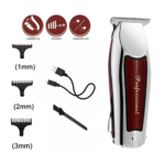 Máquina de Cortar Cabelo Barba Acabamentos, Aparador de Pelos, Recarregável Bivolt Eletromex EL-5106 - Imagem 2