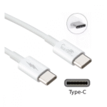 Cabo de dados TIPO-C / TIPO-C 65W de 1 Metro Eletromex EL-3113-CC - Imagem 2