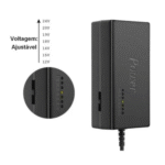 Fonte Carregador Universal Notebook Adaptador Com 9 Plugs Lukton DNC-669 / AL-E9602 - Imagem 4