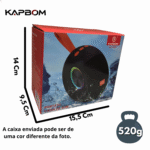 Caixa de Som Portátil Bluetooth 8W com Antena e Alça Kapbom KA-8299 - Imagem 9