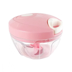 Mini Processador E Triturador De Alimentos Manual 3 Laminas ZG-075 / CX-108 (***COR ROSA - ESGOTADO) - Imagem 2