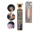 Máquina De Cortar Cabelo Barba Profissional Com Display Digital Kapbom KA-3609