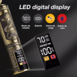 Máquina De Cortar Cabelo Barba Profissional Com Display Digital Kapbom KA-3609 - Imagem 4