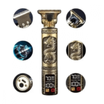 Máquina De Cortar Cabelo Barba Profissional Com Display Digital Kapbom KA-3609 - Imagem 2