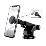 Suporte Veicular Universal para Celular com Adesivo Imã Magnético e Ventosa de Fixação Kapbom KA-C033 - Imagem 3