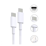 Carregador Completo 60W Super-Rápido USB TIPO-C com Cabo Móvel TIPO-C Kapbom KA-5005-TY - Imagem 3