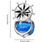 Aromatizante Difusor de Cheiro Para Carro Formato Âncora AL-2000 (***DISPONÍVEL SOMENTE FRAGANCIA COLÔNIA) - Imagem 5