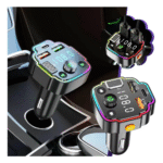 Carregador Transmissor Veicular com MP3 Player Bluetooth RGB 30V Altomex AL-2105DC - Imagem 3