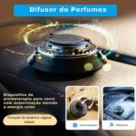 Aromatizante Circular Difusor de Cheiro Para Carro a Energia Solar AL-3000 - Imagem 5