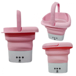 Mini Maquina de Lavar Roupas Dobrável com ALÇA 8 Litros Bivolt Kapbom KA-2648 - Imagem 3