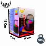 Caixa de Som Bluetooth 15W Iluminação Festa LED RGB Altomex AL-1888 - Imagem 9
