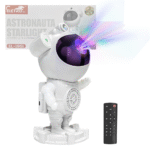 Projetor Astronauta Caixa de Som Bluetooth Galáxia Estrelas Nebulosa com Controle Eletromex EL-1951