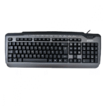 Teclado Multimídia Semi Mecânico Plug & Play Computador Notebook ABNT2 Exbom BK-170M - Imagem 2