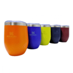 Mini Copo Térmico Cuia 350 ml em Aço Inox com Tampa Logo Stan. Cuia-350 (***DISPONÍVEL CIANO, NUDE, AZUL, AZUL MARINHO, VERDE ESCURO E VERDE) - Imagem 4