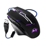 Mouse Gamer LED RGB com 7 Botões Base de Metal 3200 DPI Exbom MS-G270 - Imagem 3