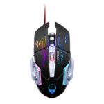 Mouse Gamer LED RGB com 6 Botões Base de Metal 4800 DPI Exbom MS-G280 - Imagem 2