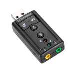 Adaptador de Som USB 7.1 Canal Virtual Áudio P2 Exbom USOM-10 - Imagem 3