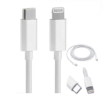 Cabo de dados Lightning IOS / TIPO-C 18W de 1 Metro Kapbom KAP-333-PD - Imagem 3