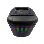 Caixa de Som Karaokê 40W sem fio Bluetooth RGB com 02 Microfones Estéreo BTS-1809 - Imagem 4