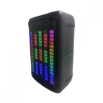 Caixa de Som Karaokê 40W sem fio Bluetooth RGB com 02 Microfones Estéreo BTS-1809 - Imagem 3