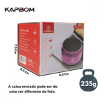 Mini Caixa de Som Compacta Portátil 3W Kapbom KA-8776 - Imagem 7
