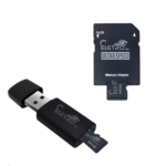 Cartão de Memória 8GB Pen Drive 3 Em 1 Classe 10 Eletromex EL-MC-8 - Imagem 2