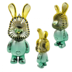 Mini Ventilador Portátil Recarregável de Mesa Rabbit Fan Hmaston 126 - Imagem 3