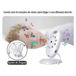 Babá Eletrônica Câmera Portátil Com Monitor Vídeo Colorido Baby Eletromex EL-1807 - Imagem 3