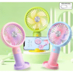 Mini Ventilador Portátil Recarregável de Mesa Summer Fan Hmaston 6826 - Imagem 6
