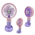 Mini Ventilador Portátil Recarregável de Mesa Summer Fan Hmaston 6826 - Imagem 3