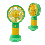 Mini Ventilador Portátil Recarregável de Mesa HandHeld Fan Hmaston 810A / 810B - Imagem 6