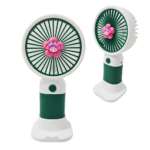 Mini Ventilador Portátil Recarregável de Mesa HandHeld Fan Hmaston 810A / 810B - Imagem 5