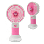 Mini Ventilador Portátil Recarregável de Mesa HandHeld Fan Hmaston 810A / 810B - Imagem 4