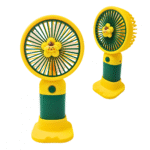 Mini Ventilador Portátil Recarregável de Mesa HandHeld Fan Hmaston 810A / 810B - Imagem 3