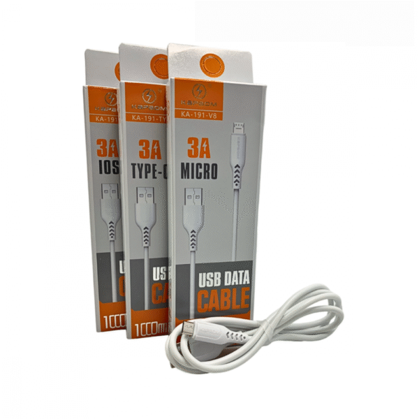 Cabo de dados V8 3.0A / 1 Metro Kapbom KA-191-V8