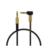 Cabo P2 Auxiliar P2 x P2 90 graus 1 metro Emborrachado Colorido AUX-90 - Imagem 2