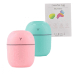 Umidificador de Ar Doméstico Aparelho Difusor Colorful Egg com LED 220ml XLS B2117 / B2116 (***DISPONÍVEL SOMENTE NA COR ROSA)