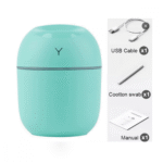 Umidificador de Ar Doméstico Aparelho Difusor Colorful Egg com LED 220ml XLS B2117 / B2116 (***DISPONÍVEL SOMENTE NA COR ROSA) - Imagem 4