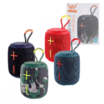 Caixa de Som Bluetooth Portátil À Prova D'agua 7W LED Altomex AL-8777